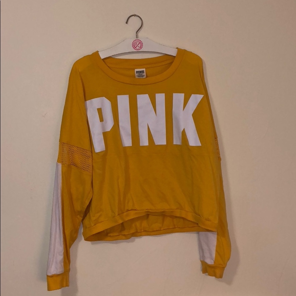 Mesh Detailed Cropped Long Sleeve